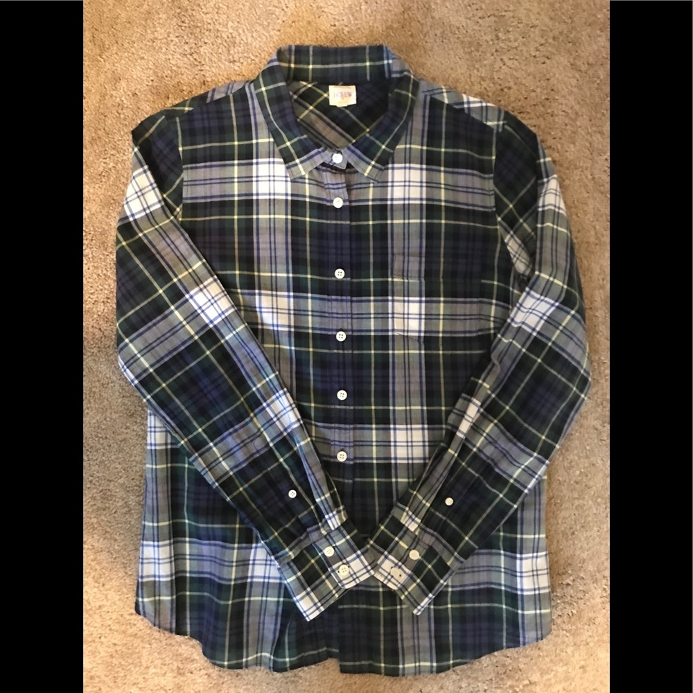 J Crew Factory cotton button down